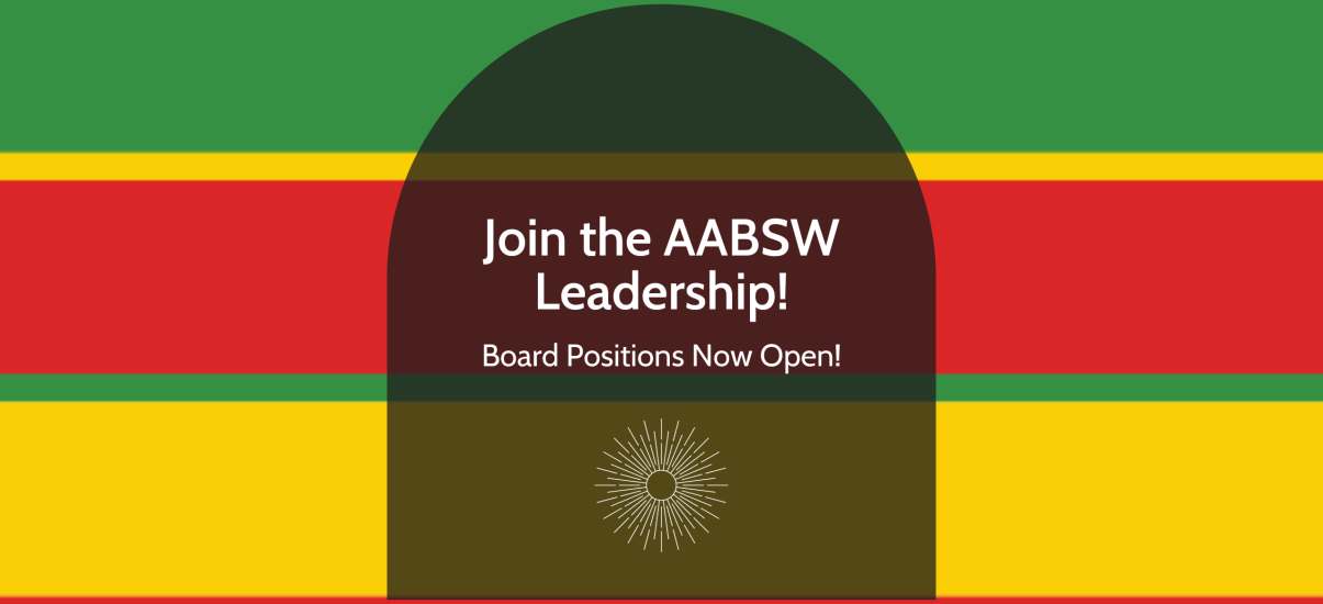 Call for Board Members to join the AABSW organization poster